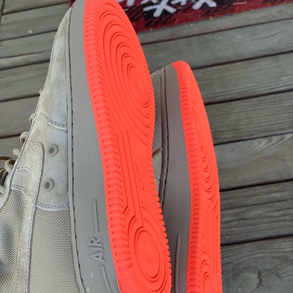 Nike Field Air Force 1 SF High Shoes Khaki sz 9 - Picture 8 of 8
